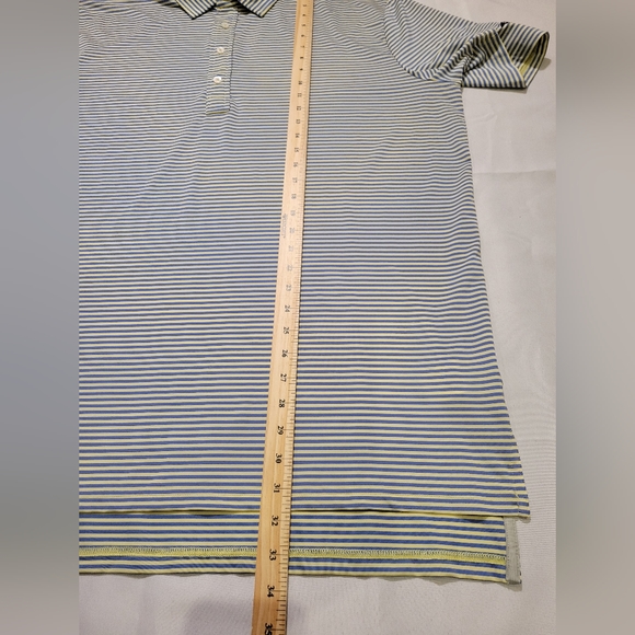 Ralph Lauren Men's RLX Polo Shirt Size XL TG Moisture Wicking Striped - Picture 12 of 12